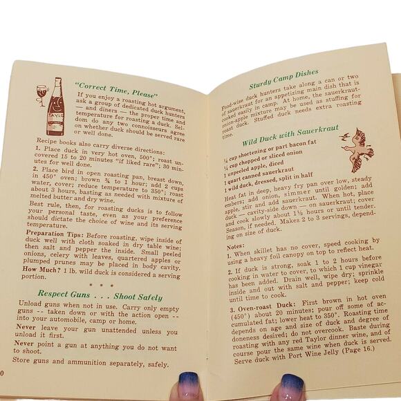 Camp Cook Booklets Kraft Taylor Wine Company Lot Ephemera - Picture 4 of 4